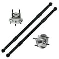 thumbnail image 1 of Detroit Axle Replacement for Jeep Commander Grand Cherokee w/ABS Rear Lower Track Bar + Wheel Bearing & Hub Assembly - 4pc Set Fits select: 2005-2007 JEEP GRAND CHEROKEE LAREDO/COLUMBIA/FREEDOM, 1 of 7