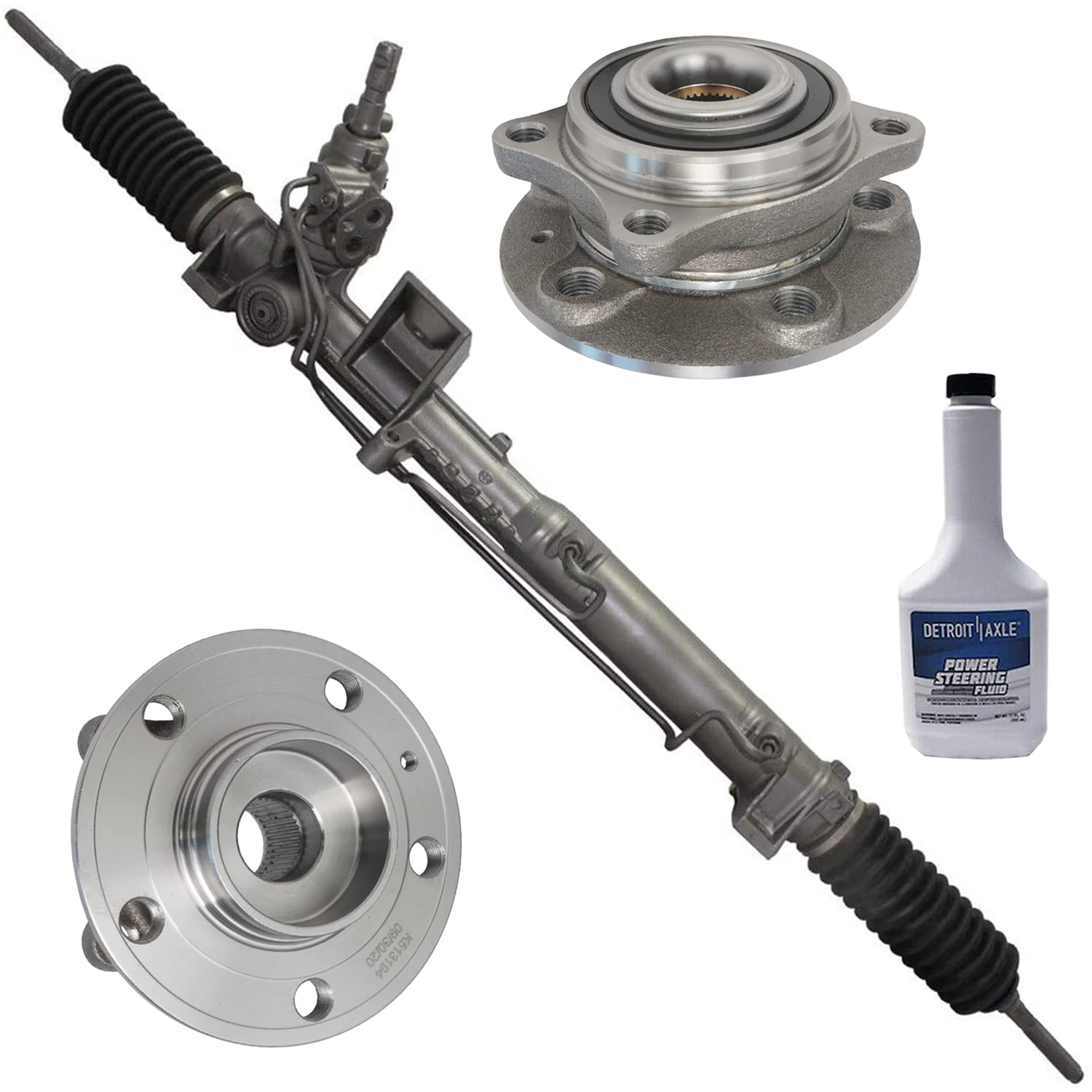 Detroit Axle Replacement for Volvo S60 S80 V70 FWD [w/o Variable Assist