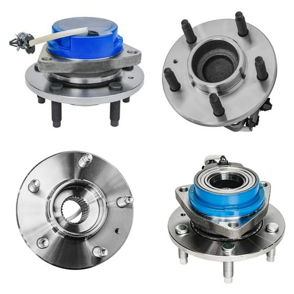 Detroit Axle - Replacement for 2003-2007 Cadillac CTS, 2005-2011 STS Sedan 2WD w/ ABS Front & Rear Wheel Hub & Bearing Assembly