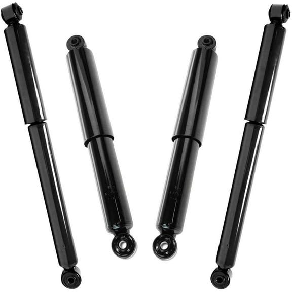 Detroit Axle - Shock Absorbers for 2004-2009 Dodge Durango, 2007-2009 Chrysler Aspen, Shock Absorbers Assembly Front & Rear Replacement