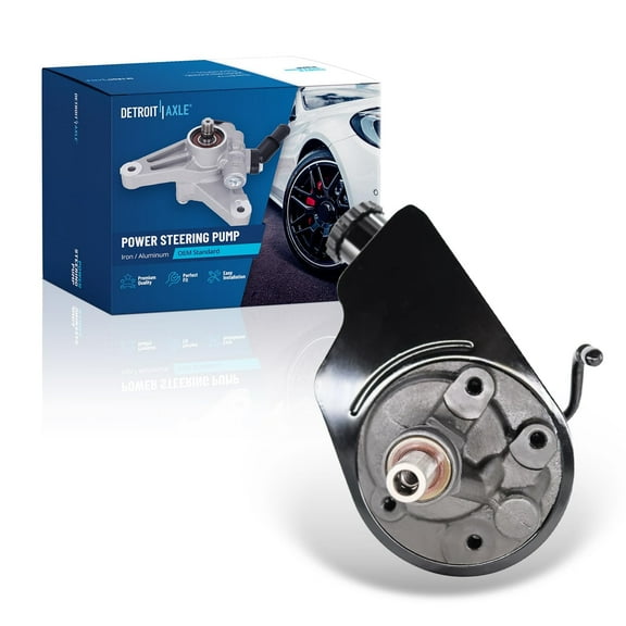Detroit Axle - Steering Pump for 6.6L Chevrolet GMC Silverado Sierra 2500 3500 HD Power Steering Pump w/Reservoir Replacement