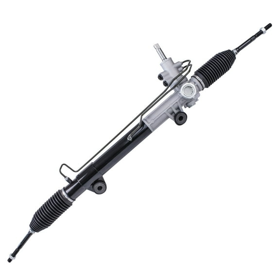 Detroit Axle - Steering Rack and Pinion for 05-10 Dodge Dakota 2006-2009 Mitsubishi Raider Complete Power Steering Rack and Pinion Assembly 2007 2008 Replacement