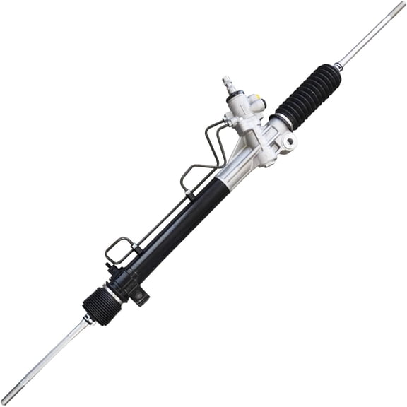 Detroit Axle - Steering Rack and Pinion for Toyota 1998-2003 Sienna 1999 2000 2001 2002 Complete Power Steering Rack & Pinion Assembly Replacement