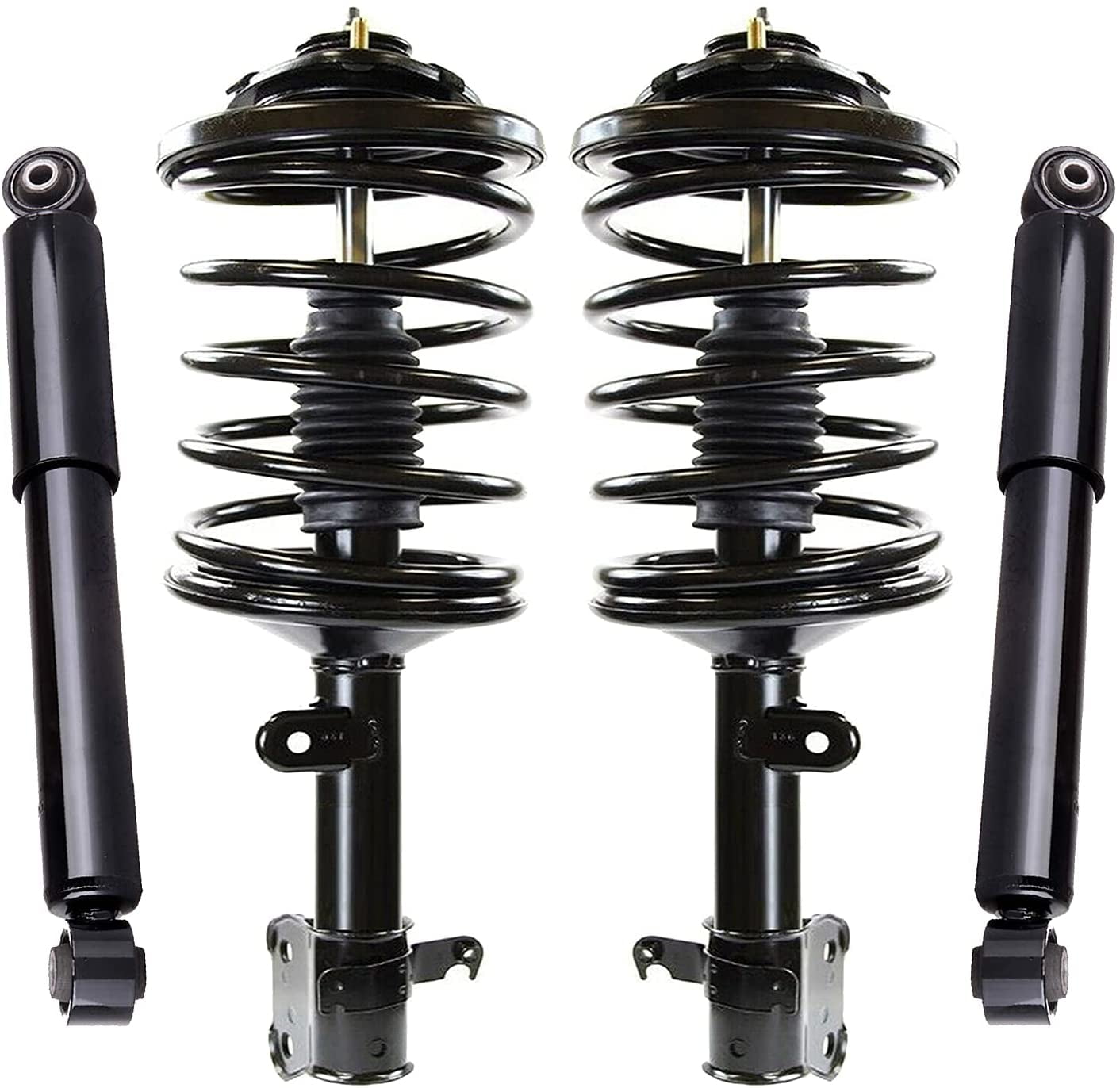 Detroit Axle Struts Shocks for 20032008 Honda Pilot 2001 2002 MDX Complete 2 Front Struts w