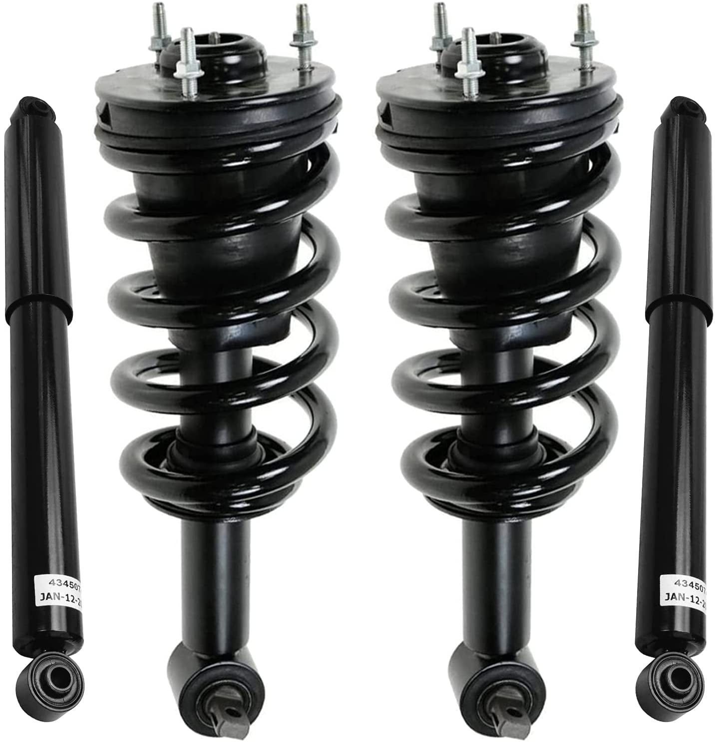 Detroit Axle Struts Shocks for 20072013 GMC Chevy Silverado Sierra 1500 [Exc. Electronic Susp