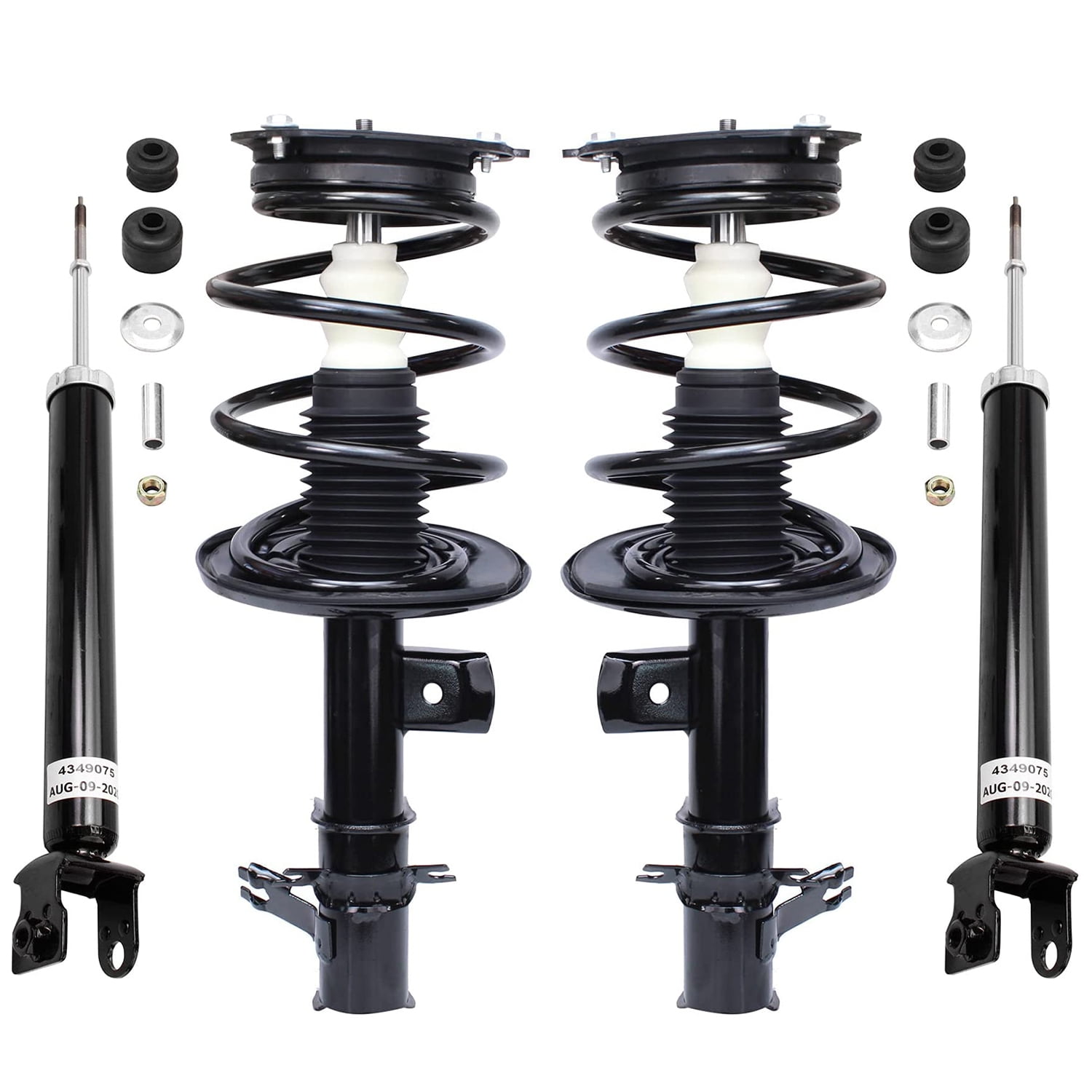 Detroit Axle Struts Shocks for 20072013 Nissan Altima Complete 2