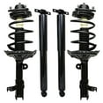 thumbnail image 1 of Detroit Axle - Struts Shocks for FWD 2005 2006 2007 Honda Odyssey Complete 2 Front Struts w/Coil Spring 2 Rear Shock Absorbers Replacement Quick Install Ready Struts Assembly, 1 of 7
