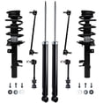 thumbnail image 1 of Detroit Axle - Struts Shocks Kit for 2014-2019 Ford Escape, 2 Front Struts with Coil Spring 2 Rear Shock Absorbers 4 Front & Rear Sway Bars 2015 2016 2017 2018 Suspension Replacement, 1 of 9