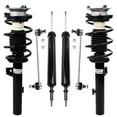 thumbnail image 1 of Detroit Axle - Struts Shocks kit for 2007-2013 BMW 335i 328i 2008-12 128i 08-13 135i [Exc. Sport Susp.] Complete 2 Front Struts w/Coil Spring 2 Sway Bars 2 Rear Shock Absorbers 09 10 11 Replacement, 1 of 7