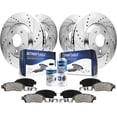 thumbnail image 1 of Detroit Axle - Front & Rear Brake Kit for 2005-2010 Ford Mustang Disc Brake Rotors 2006 2007 2008 2009 Ceramic Brakes Pads, 1 of 7
