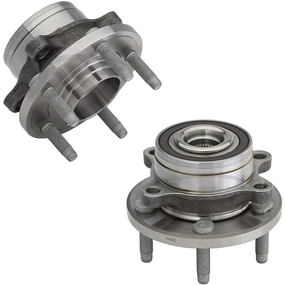 Detroit Axle - Wheel Bearing Hubs for Ford Explorer Ford Police Interceptor Utility Wheel Bearing and Hubs Assembly Front or Rear Replacement
