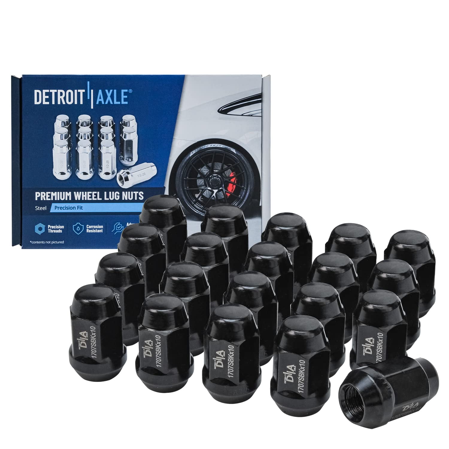Detroit Axle Wheel Lug Nuts for 20092012 Dodge Grand Caravan