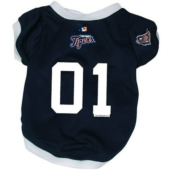 Detroit Baseball Tigers EXTRA LARGE XL Mesh Pet Jersey Costume Shirt for Dogs & Cats