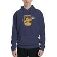 thumbnail image 1 of Detroit City Fc Men Fleece Hoodie Casual Pullover Sweatshirt With Kangaroo Pocket, 1 of 6