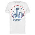 thumbnail image 1 of Detroit City Icon T-Shirt Men -Image by Shutterstock, Male x-Large, 1 of 2