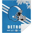 thumbnail image 1 of Detroit City Throw Helmet Blanket Gifts for Men Women Michigan Flannel Blanket for Home Office Car, 1 of 6