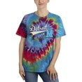 thumbnail image 1 of Detroit College Slogan Tie Dye Spiral Women -Image by Shutterstock, Female Large, 1 of 4