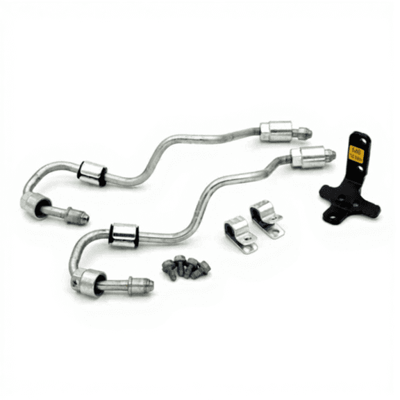 Detroit Diesel A0000701432 High-Pressure Fuel Line Kit Genuine OEM 6-Line Set for DD13 DD15 DD16