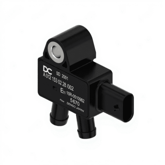 Detroit Diesel A0121530228 Exhaust Differential Pressure Sensor for Trucks OEM