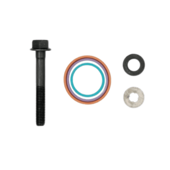 Detroit Diesel O-Ring Kit DDE 23537111 for Series 60 14L N3 Injectors - Multi-Color Seals & Copper Washer