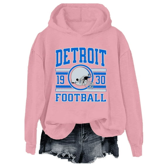 Detroit Football Hoodie, Lion Football Hoodie, Detroit Game Day Hoodie, Detroit Football Sweatshirt, Lion Football Sweatshirt