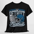 thumbnail image 1 of Detroit Football Tshirt, Detroit Football Fan Shirt, Game Day Shirt,Black Color,Size L, 1 of 5