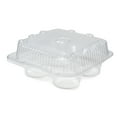 thumbnail image 1 of Detroit Forming Hinged 4-Compartment Large Muffin Container 250ct, 817720, 1 of 4