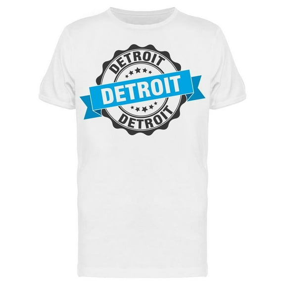 Detroit Graphic T-Shirt Men -Image by Shutterstock, Male Large