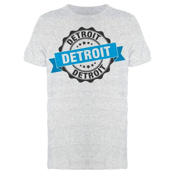 Detroit Graphic T-Shirt Men -Image by Shutterstock, Male x-Large