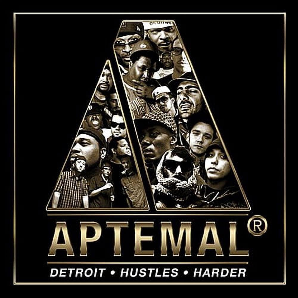 Aptemal Clothing Presents - Detroit Hustles Harder 1 - Music & Performance - CD