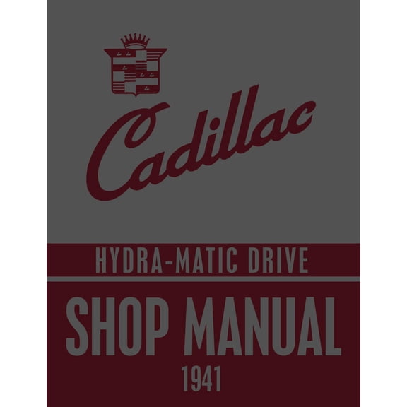 Detroit Iron OEM 1941 Cadillac Hydra-Matic Drive Shop Manual