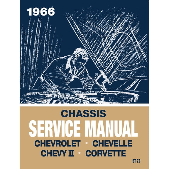 Detroit Iron OEM 1966 Chevrolet Chassis Service Manual