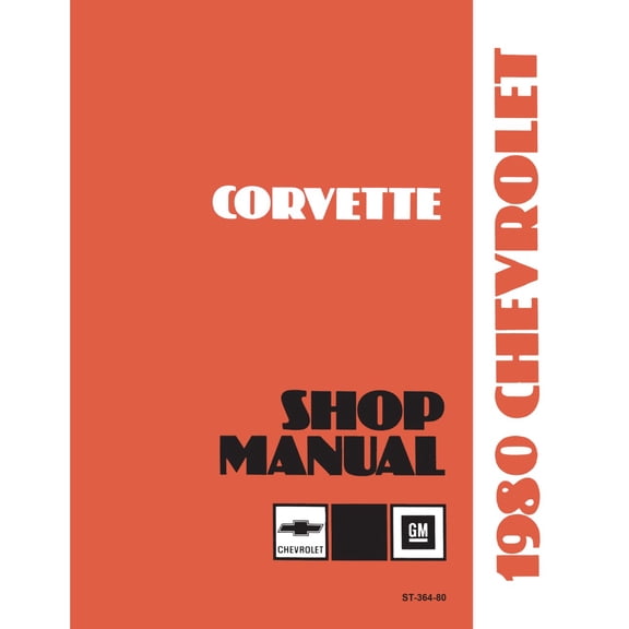 Detroit Iron OEM 1980 Chevrolet Corvette Shop Manual