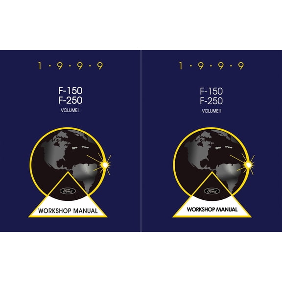 Detroit Iron OEM 1999 Ford F-150, F-250 Workshop Repair Manual
