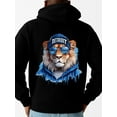 thumbnail image 1 of Detroit Lion Men's Black Vintage Unisex Hoodie – Funny Stylish Lion Graphic Design, Original Retro Full-Sleeve Unisex Hoodie, Comfortable Cotton Hoodie for Daily Casual Wear, 1 of 7