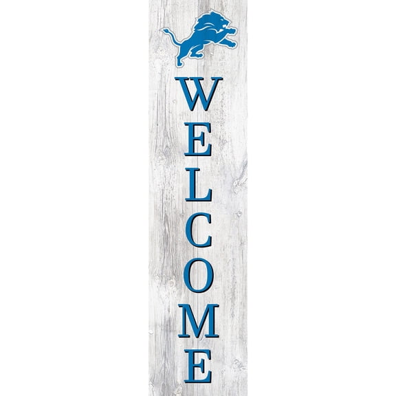 Detroit Lions 48'' Welcome Leaner