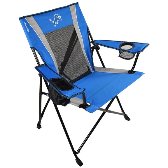 Kijaro Dual Lock Pro Detroit Lions Seat Lock Camping Chairs with Carry Bag