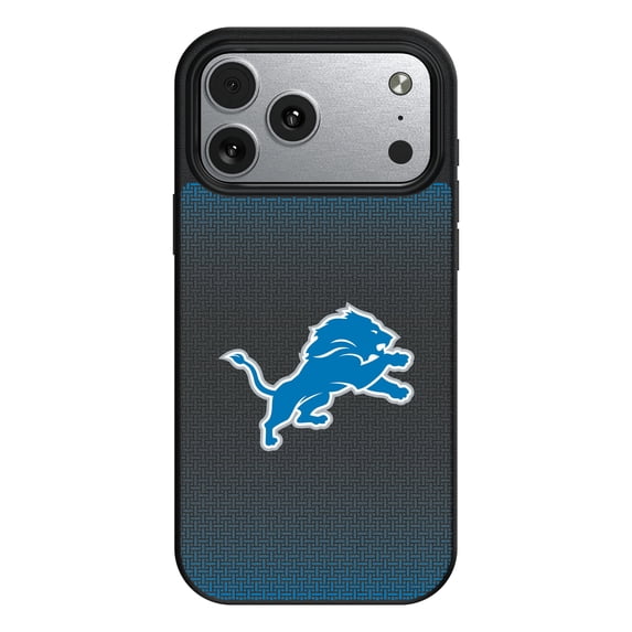 Detroit Lions Linen Logo iPhone Magnetic Bump Case