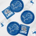 thumbnail image 1 of Detroit Lions Party Supplies Tailgating Kit, Serves 8 Guests, 1 of 9