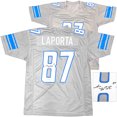 thumbnail image 1 of Detroit Lions Sam LaPorta Autographed Gray Jersey Beckett BAS Witness 225899, 1 of 2