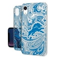 thumbnail image 1 of Detroit Lions iPhone Clear Paisley Design Case, 1 of 5