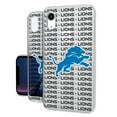 thumbnail image 1 of Detroit Lions iPhone Clear Text Backdrop Design Case, 1 of 4