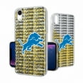 thumbnail image 1 of Detroit Lions iPhone Text Backdrop Design Glitter Case, 1 of 5