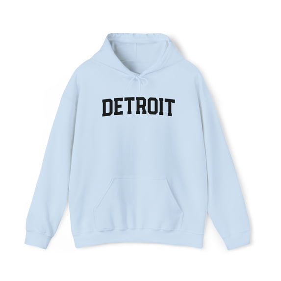 Detroit Michigan Moving Away Hoodie, Gifts, Hooded Sweatshirt