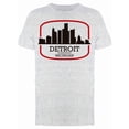 thumbnail image 1 of Detroit Michigan Skyline City T-Shirt Men -Image by Shutterstock, Male Medium, 1 of 2
