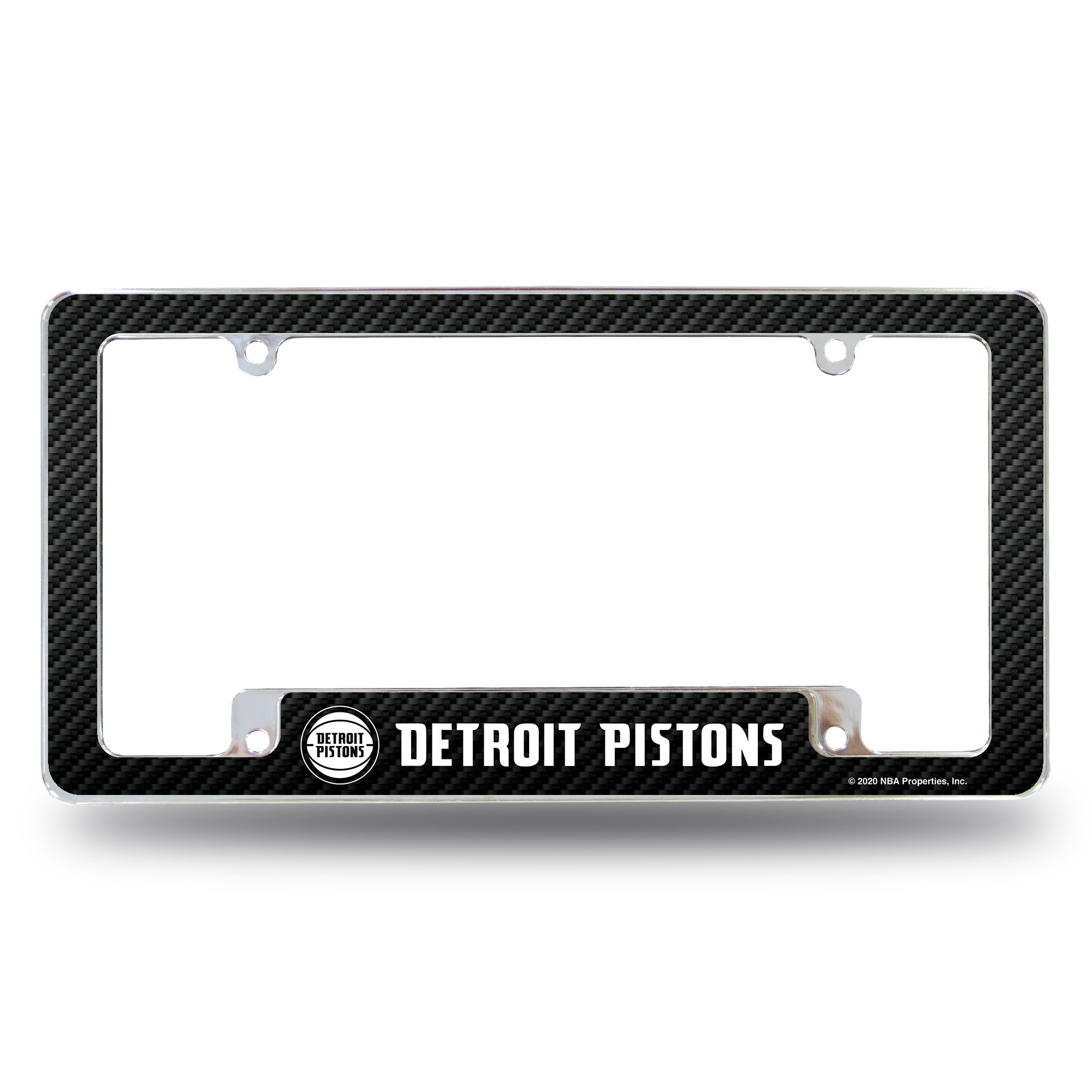 PISTONS CARBON FIBER DESIGN ALL OVER CHROME FRAME