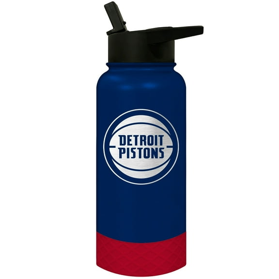 Detroit Pistons 32oz. Logo Thirst Hydration Water Bottle