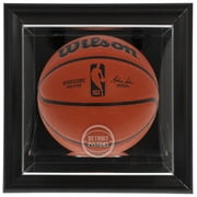 Detroit Pistons Black Framed Wall- Team Logo Basketball Display Case - Fanatics Authentic Certified