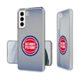thumbnail image 1 of Detroit Pistons Linen Logo Galaxy Clear Case, 1 of 1
