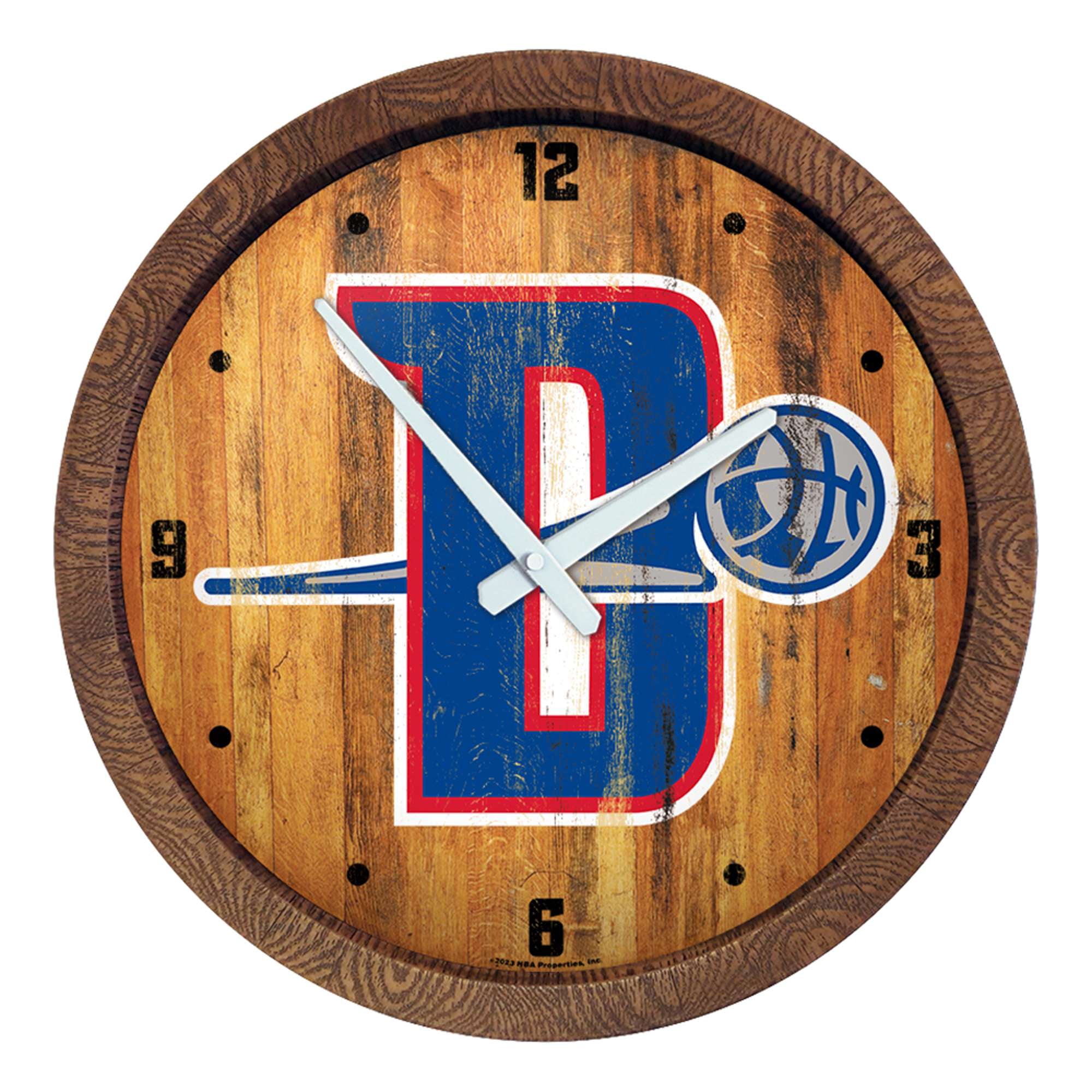 Detroit Clock Detroit Pistons 20.25